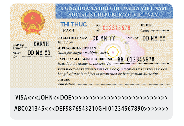 Vietnam tourist visa fees for indian